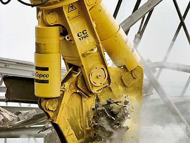 Гидроножницы Atlas Copco на экскаватор