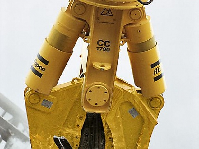 Гидроножницы Atlas Copco на экскаватор